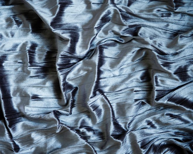 Chambray Fringe Quilt Cover - Dove - Image 7